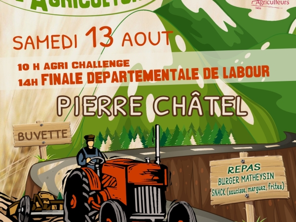 Fête de l'agriculture à Pierre-Châtel