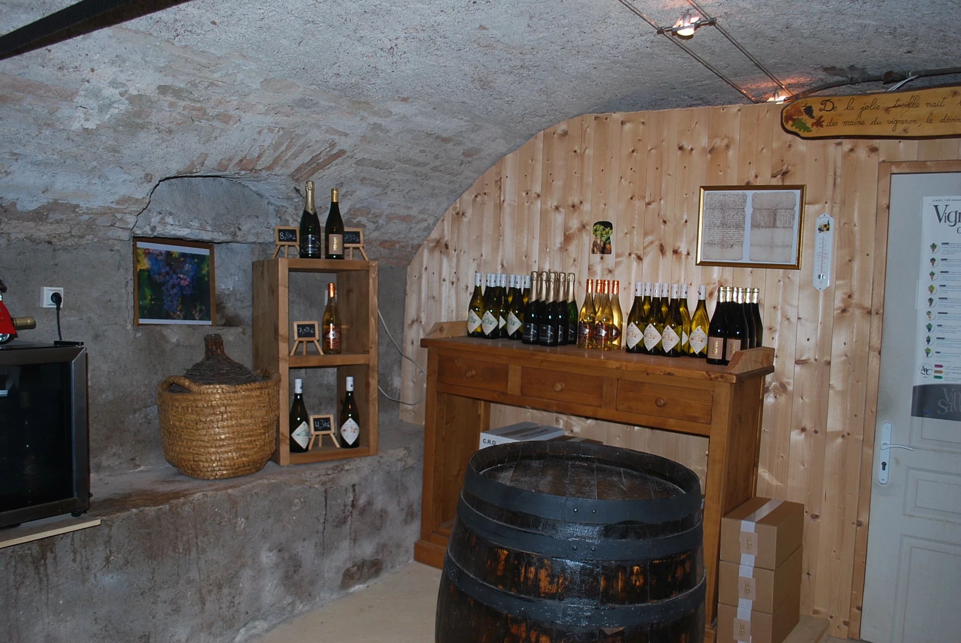 La cuvée 1603 du domaine Masson de Chapareillan