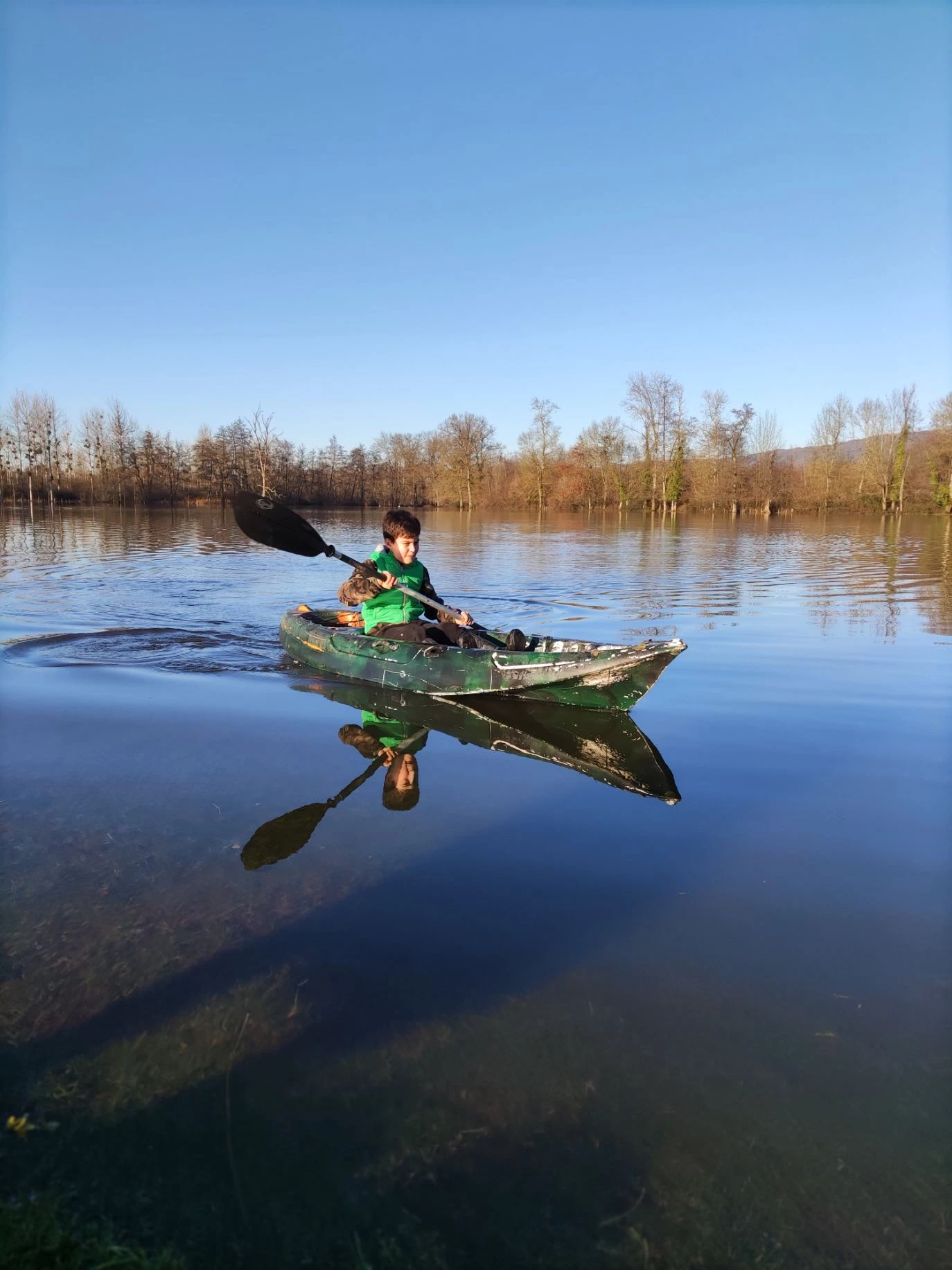 Maraîchage / Après le vol, les inondations