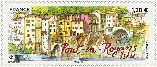Un vote pour le timbre de Pont-en-Royans 