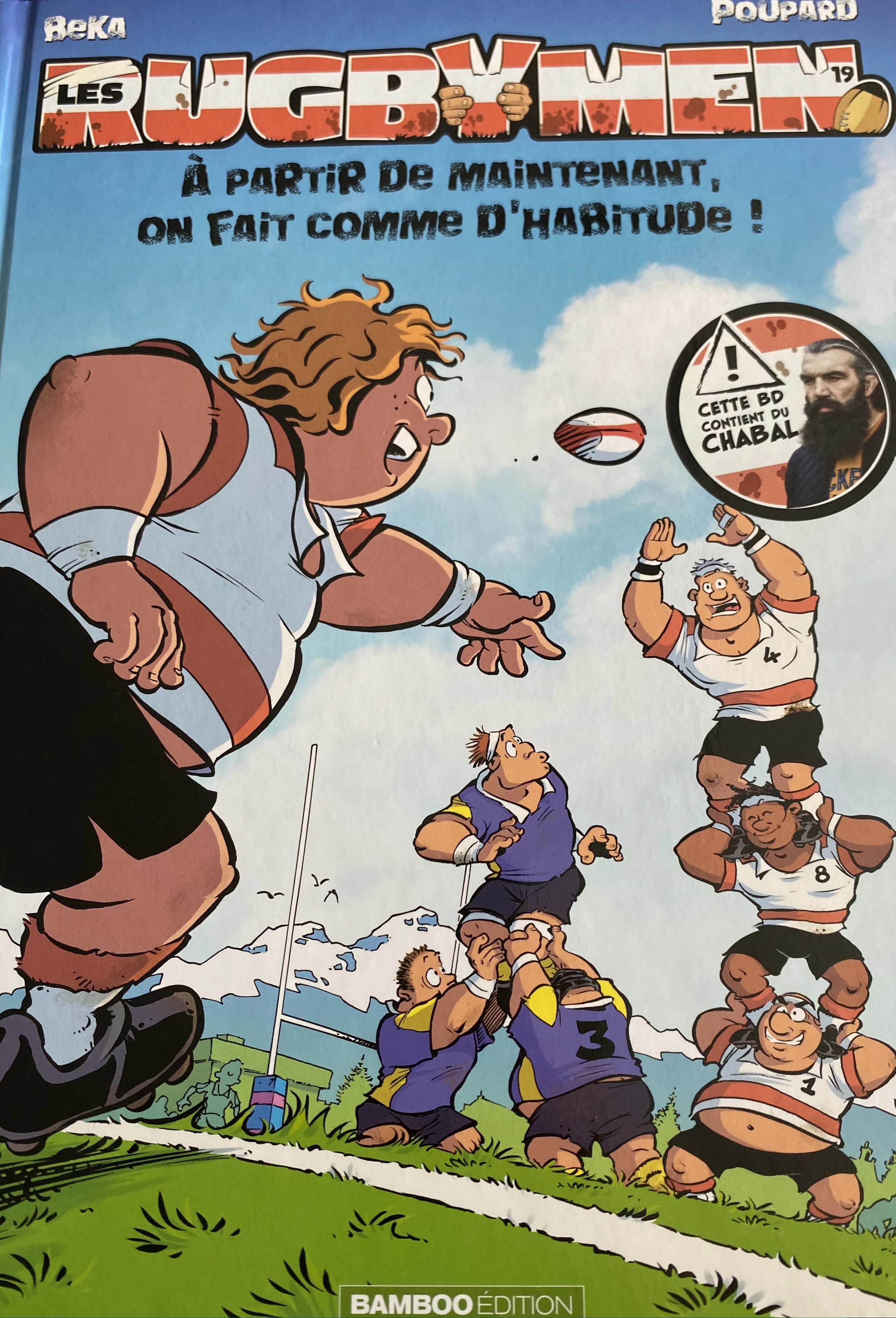 Chronique littéraire : Quand Sébastien Chabal rencontre les joueurs du PAC…