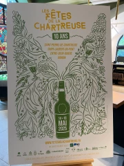 L'affiche des fêtes de la Chartreuse 