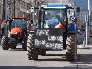 Manifestation des agriculteurs en Isère lundi 18 novembre