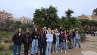 Les jeunes de la MFR Le Village en stage à Barcelone