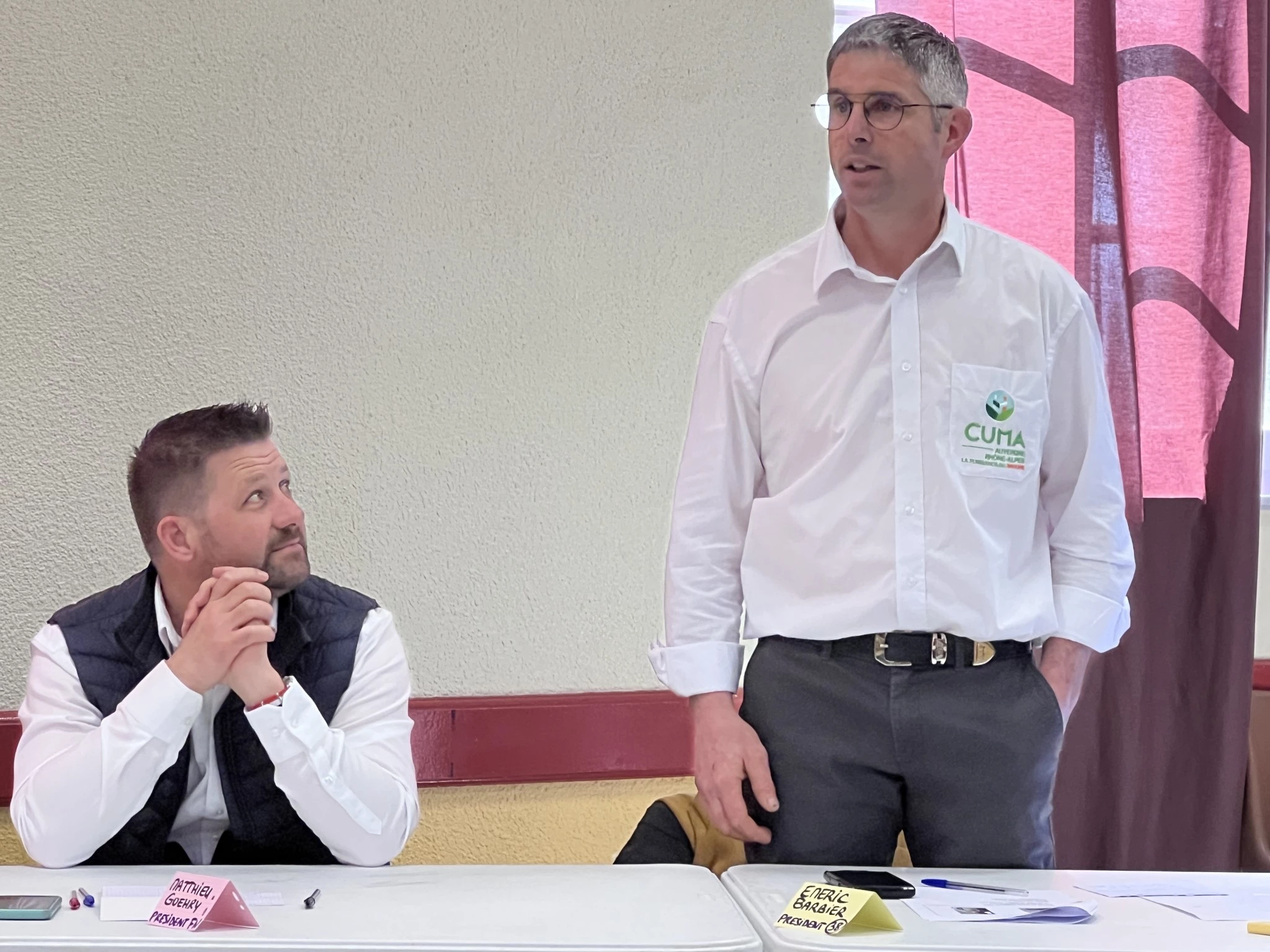 Matthieu Goerhy, nouveau président de la FNCuma