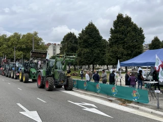 tracteurs manifestants