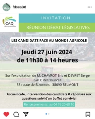 Les candidats face au monde agricole