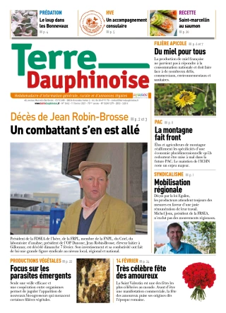 A la Une cette semaine