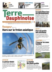 A la Une de Terre Dauphinoise