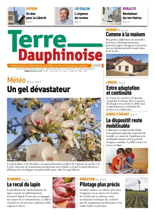 A la Une cette semaine