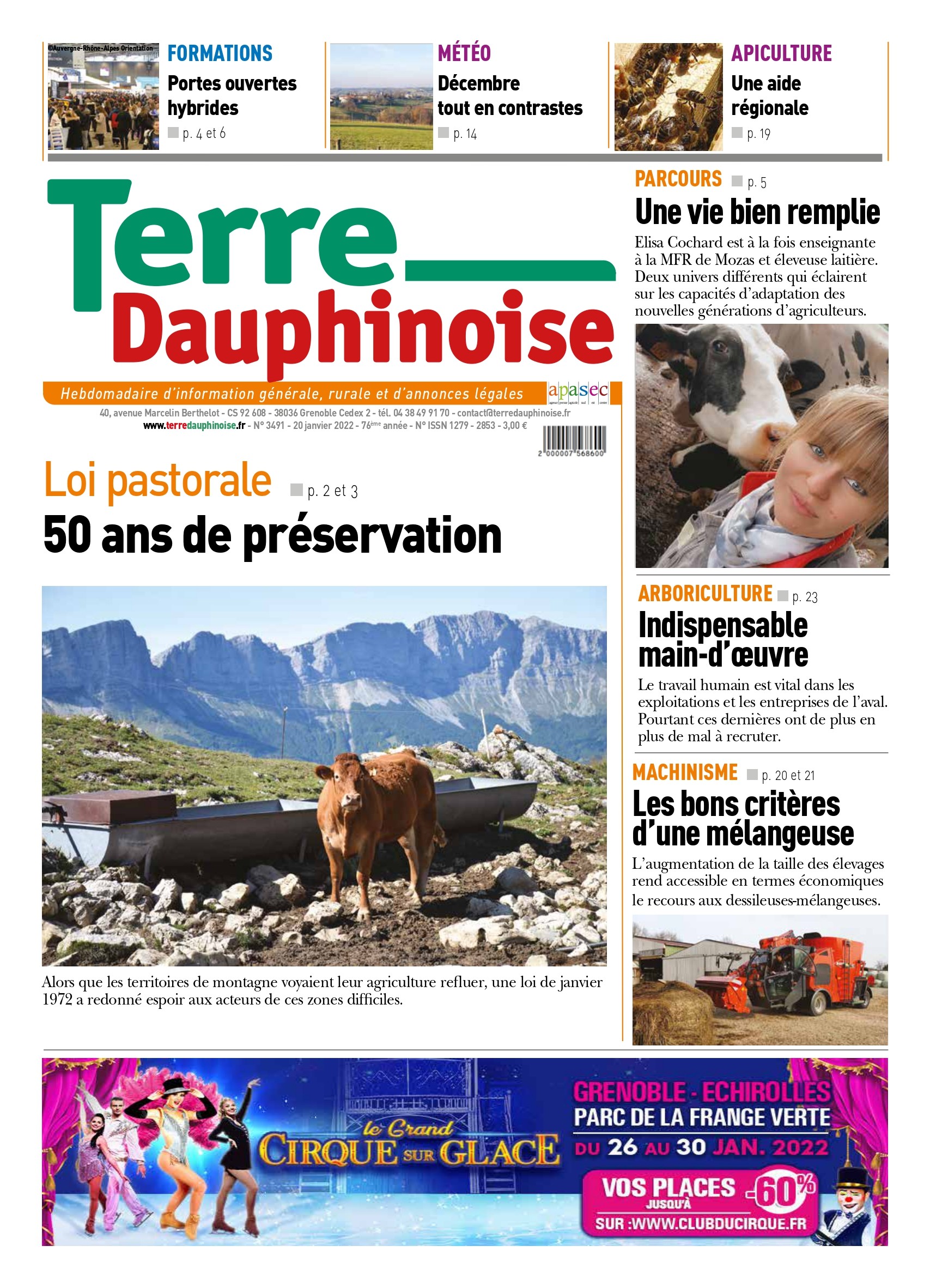 La Une de la semaine