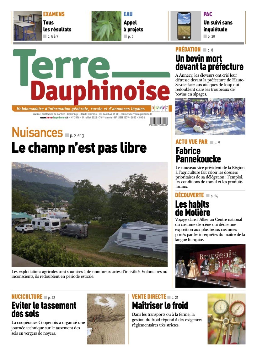 A la Une cette semaine