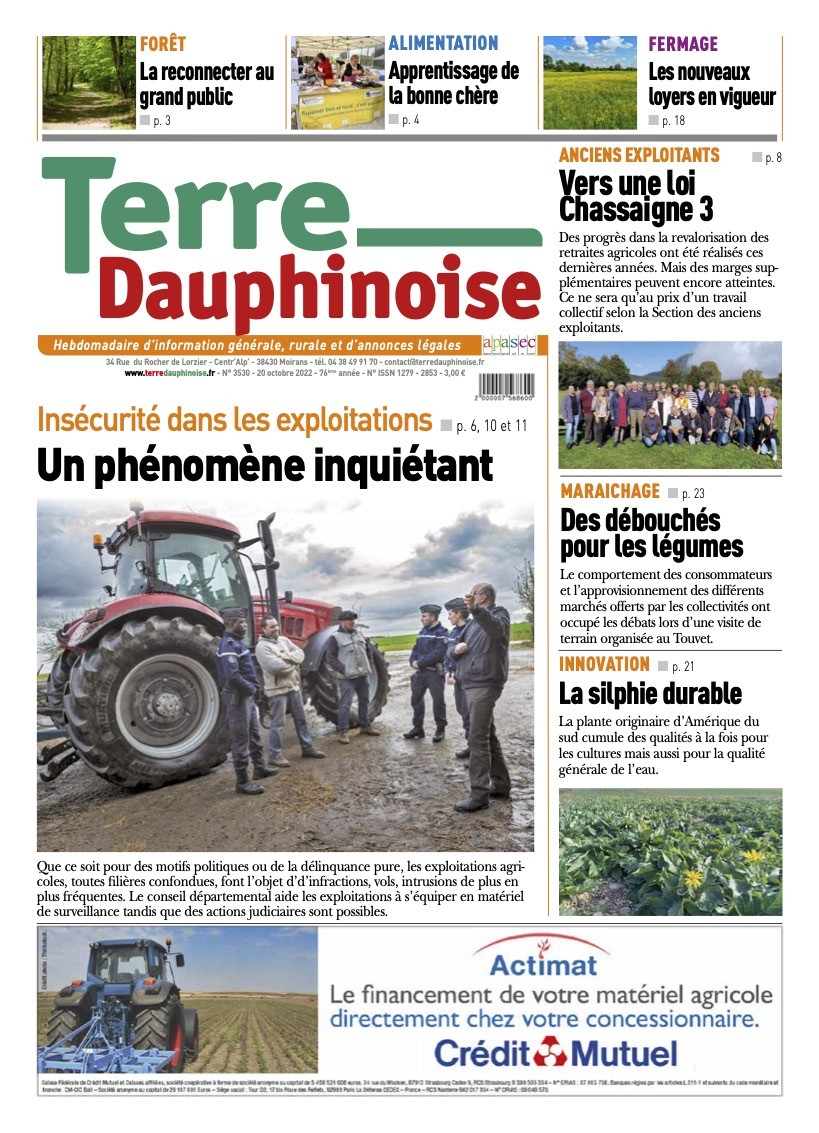 A la Une cette semaine