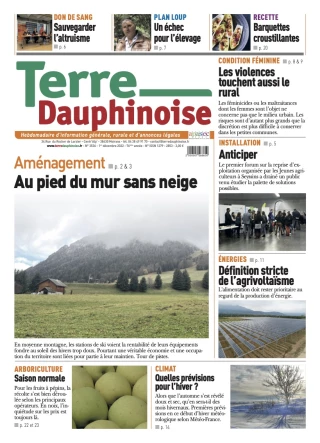 A la Une cette semaine