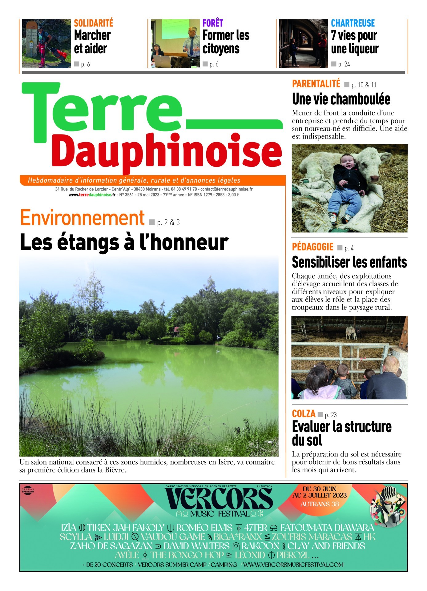 La Une de la semaine
