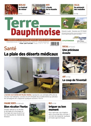 A la Une de Terre Dauphinoise