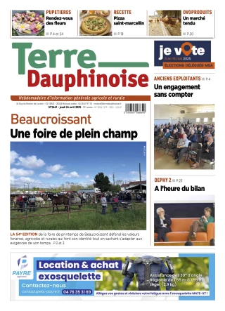 A la Une de Terre Dauphinoise