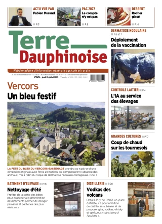 Une de Terre Dauphinoise