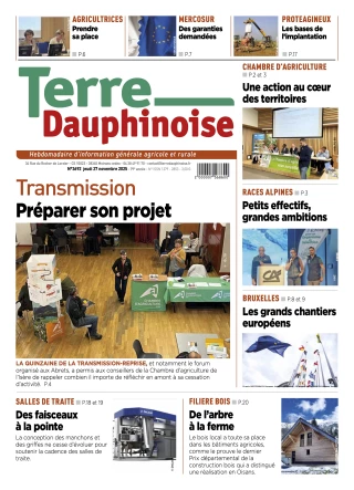 La Une de Terre Dauphinoise