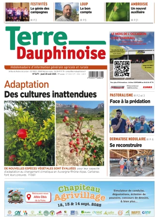 La Une de Terre Dauphinoise