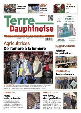 La Une de Terre Dauphinoise
