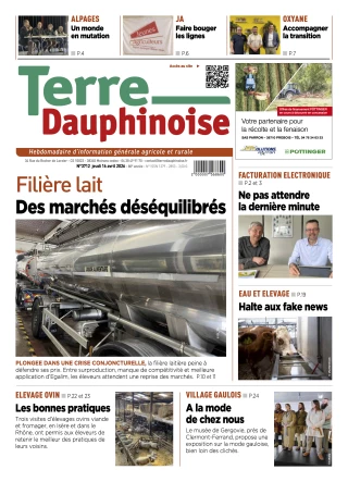 La Une de Terre Dauphinoise