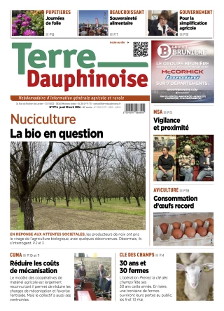 La Une de Terre Dauphinoise