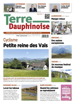 La Une de Terre Dauphinoise