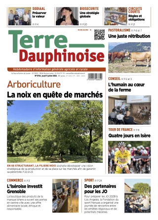 La Une de Terre Dauphinoise