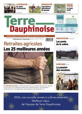 La Une de Terre Dauphinoise