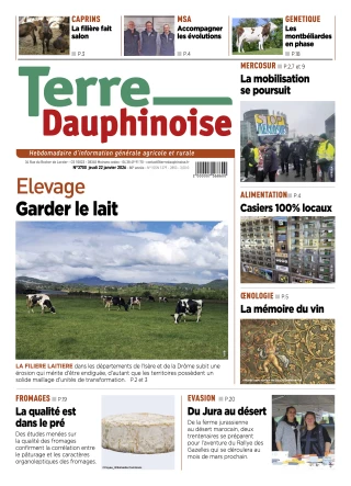 La Une de Terre Dauphinoise