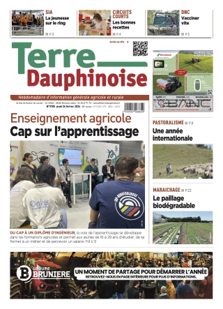 La Une de Terre Dauphinoise