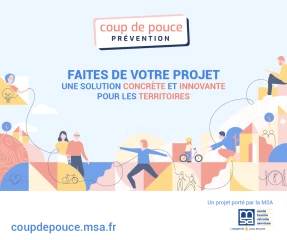 Appel à projets de la MSA : Coup de pouce prévention 