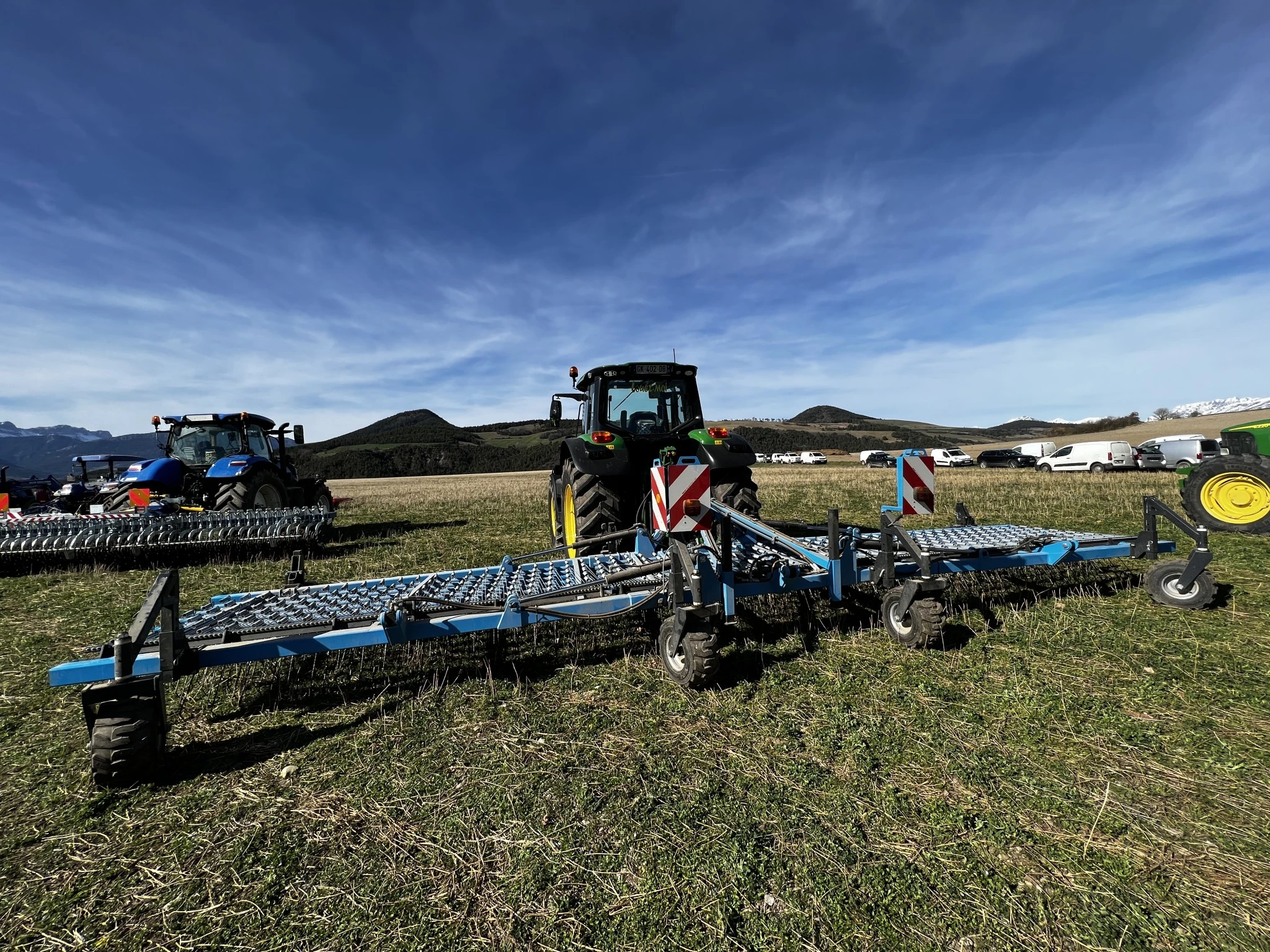 Feelcrop et sa herse étrille
