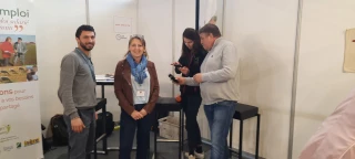 La plateforme de l'emploi de l'Isère inaugurée pendant la Foire de Beaucroissant