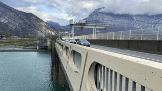 Fermeture du pont-barrage EDF