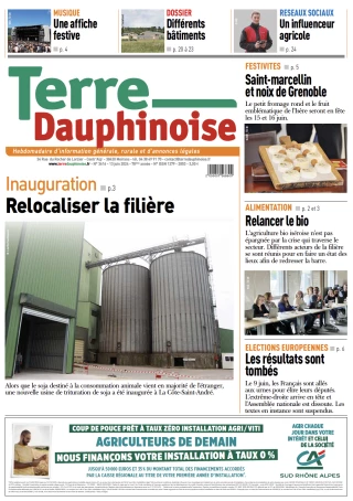 A la Une cette semaine