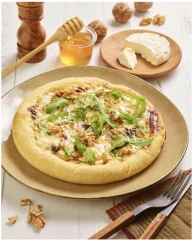 Recette - Pizza saint-marcellin IGP, miel, noix