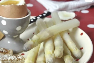 Recette - Asperges et œufs à la coque