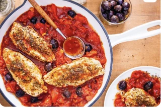 Recette - Poulet à la provençale