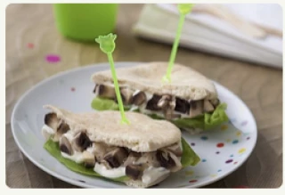 Recette - Mini-kébab aux champignons