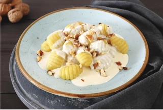 Recette - Gnocchis au saint-marcellin et noix