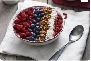 Recette - Smoothie bowl aux framboises