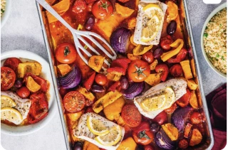 Recette - One pot poisson et légumes à la grecque